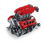 Tinta bloco de motor de carro