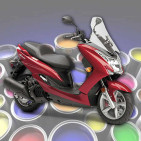 Código cor da scooter: cores de origem, peroladas e metalizadas