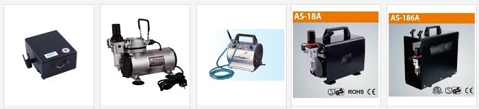 Aerógrafo de gravidade 180