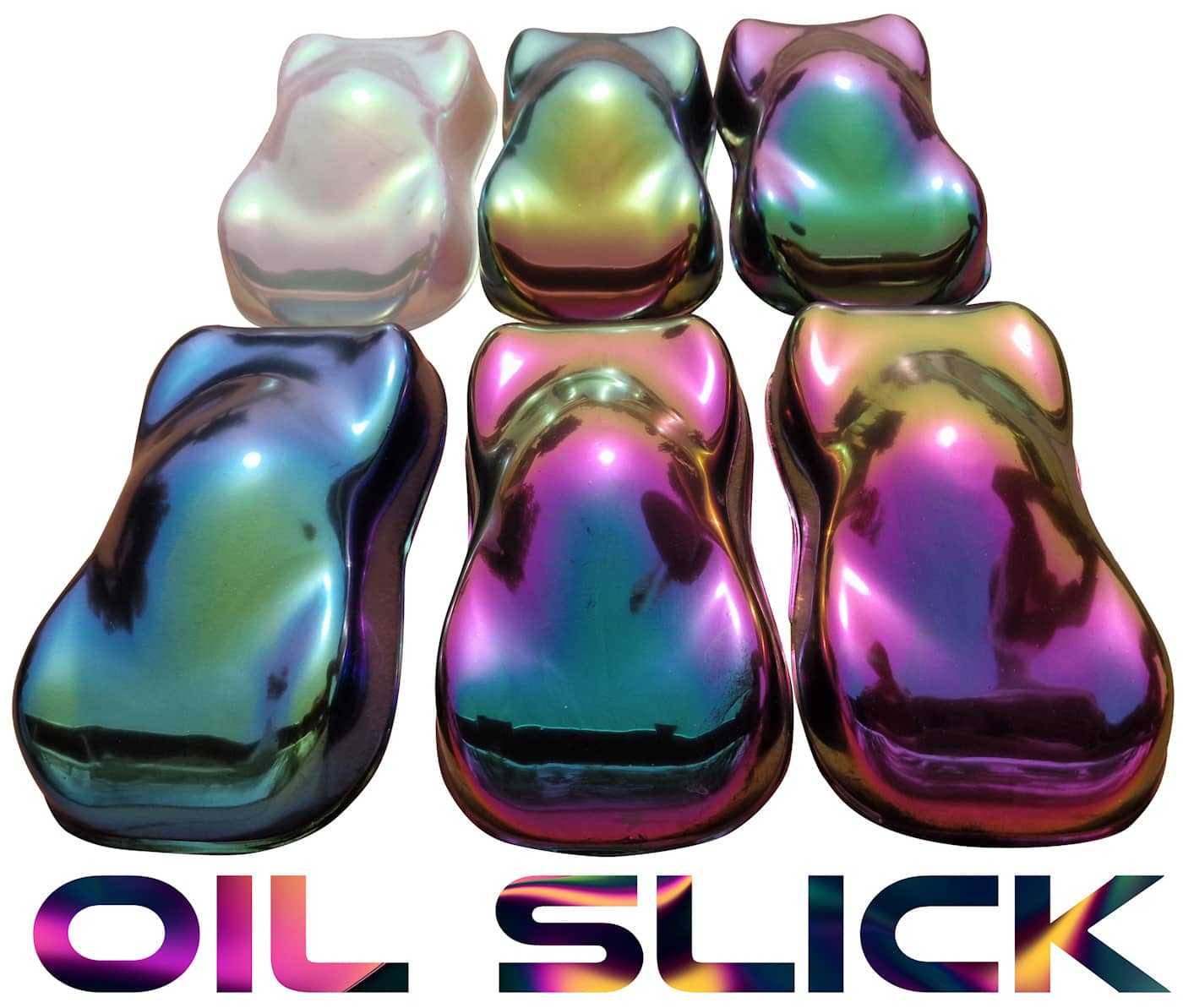 patina oil slick - efeito petroleo