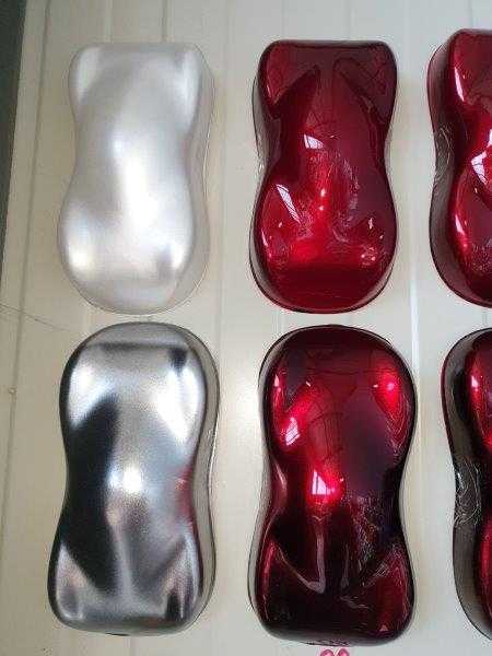 Como fazer uma pintura Candy® vermelho escuro?